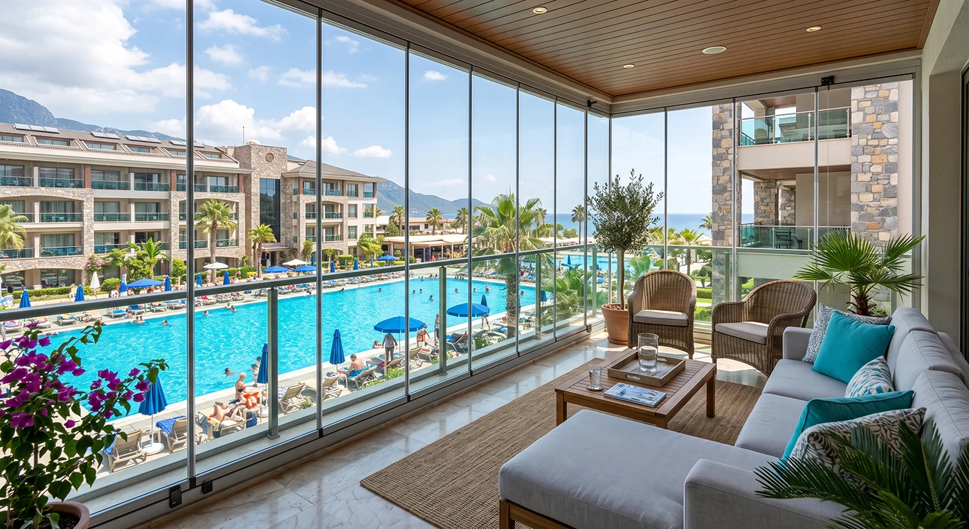 katlanır cam balkon imalatı